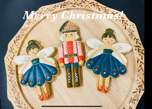 Christmas Nutcracker Theme Cookie Vibrant